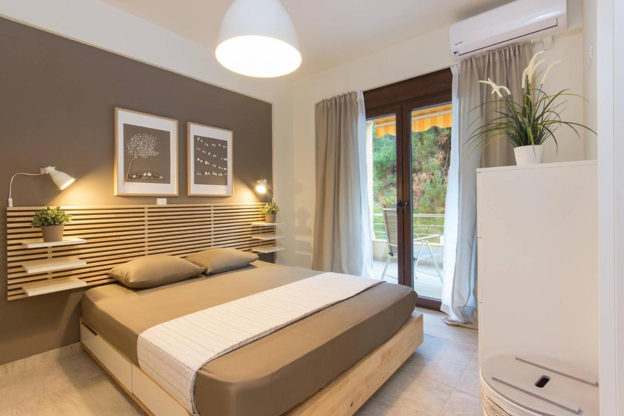 Grand Blue Apartment Скала-Потамиас Экстерьер фото
